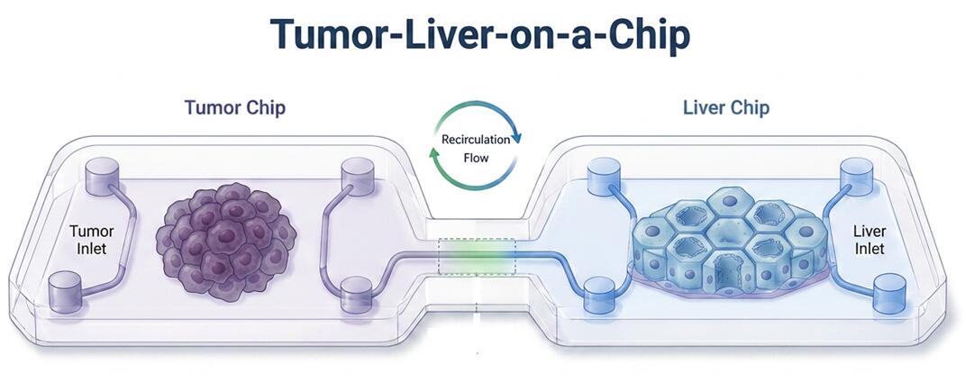 tumor liver on a chip custom